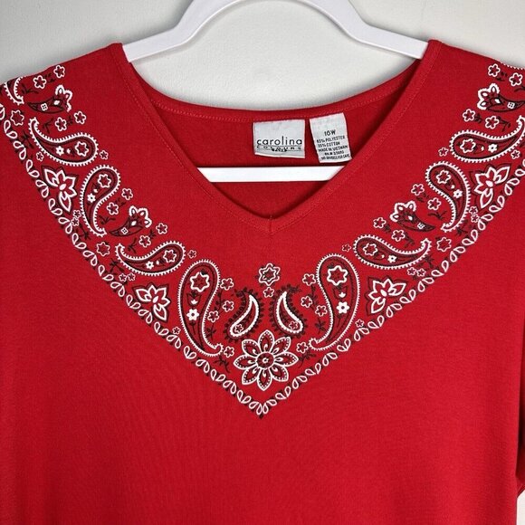 Carolina Colours Plus 16W Stretch Jersey Short Sleeve V- Neck Maxi T Shirt Dress - Picture 3 of 8